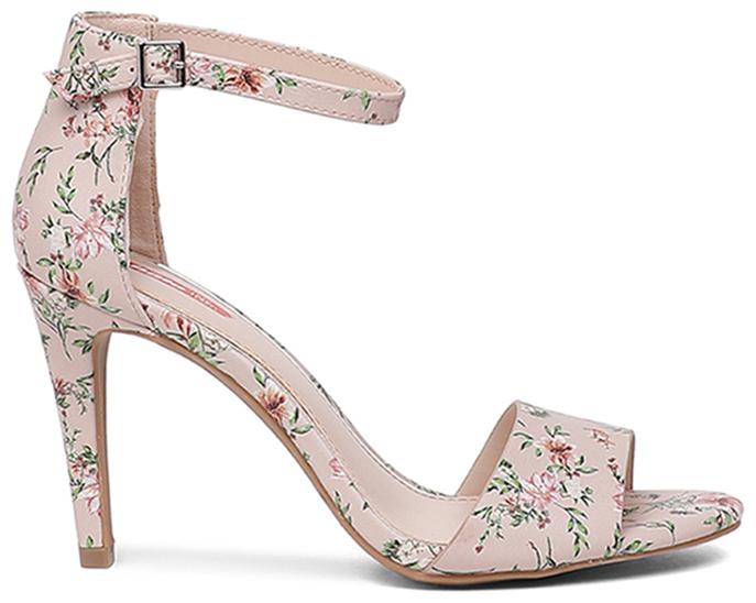 

Bata Women Multi-Color Heeled Sandals