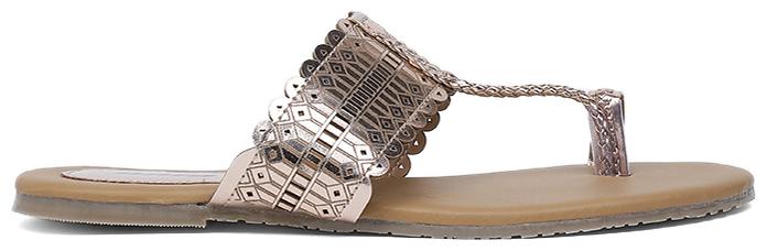 

Bata Women Pink One Toe Flats