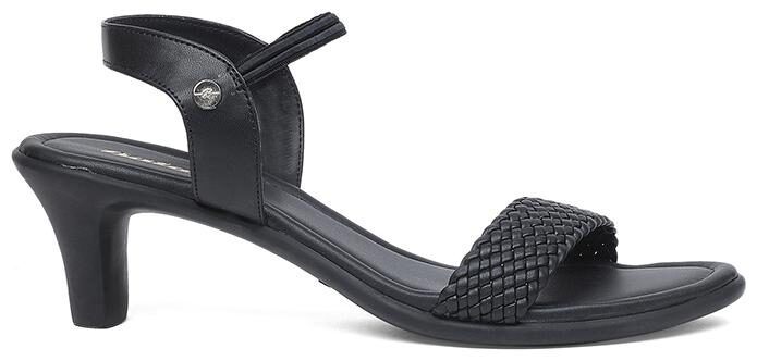 

Bata Women Black Heeled Sandals