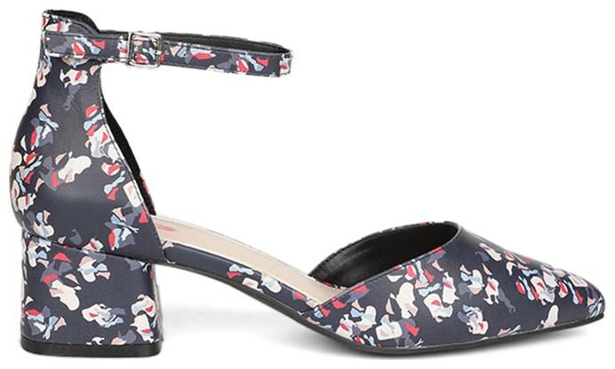 

Bata Women Blue Heeled Sandals