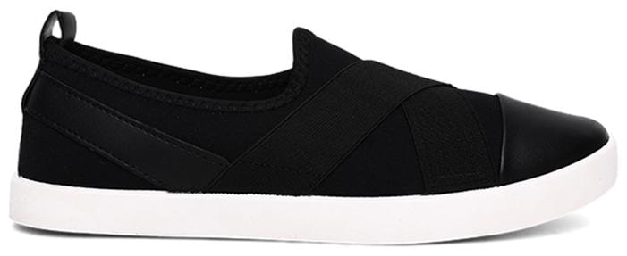 

Bata Women Black Slip-On Shoes