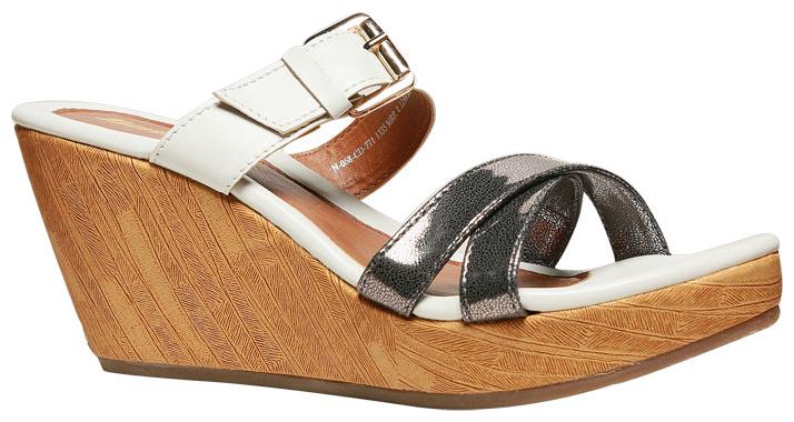 

Bata Women White Wedges