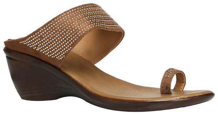 

Bata Women Beige Wedges