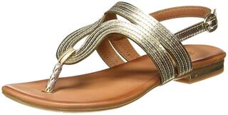 Bata Sandals For Women ( Gold )