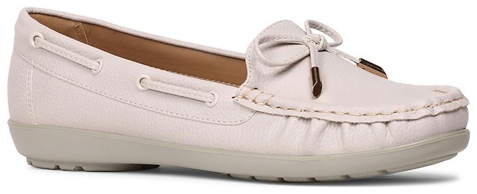 

Bata Women White Loafers