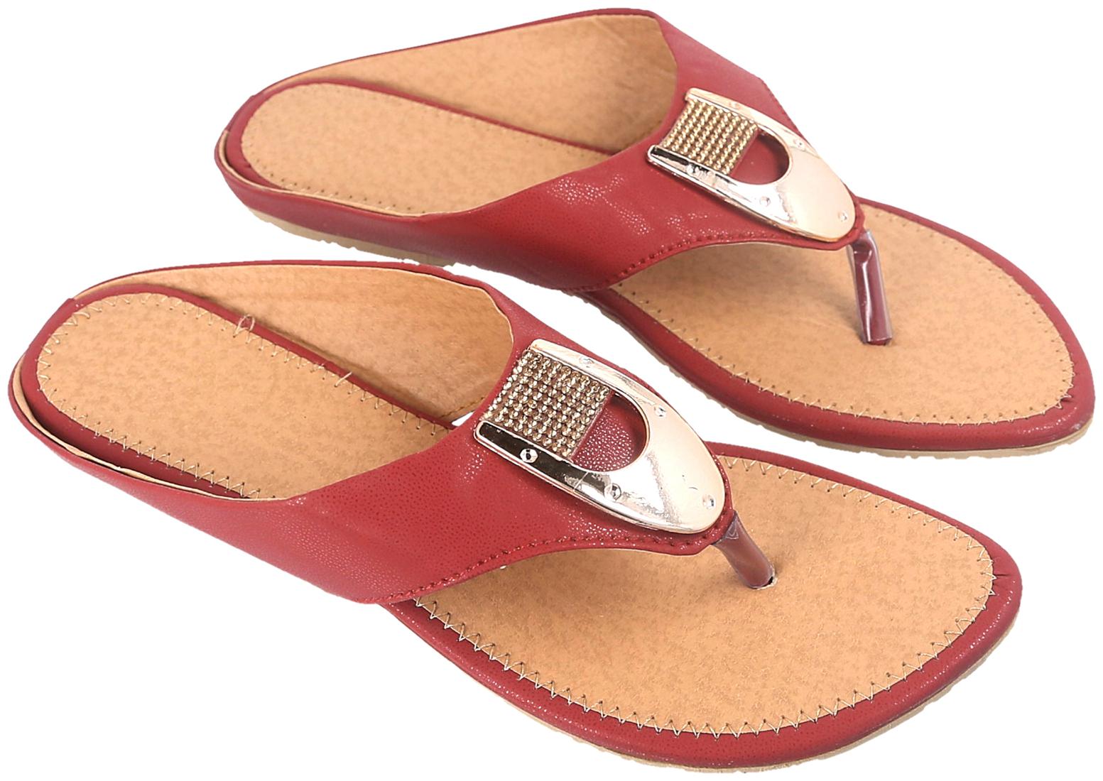 

Be You Women Maroon Floaters