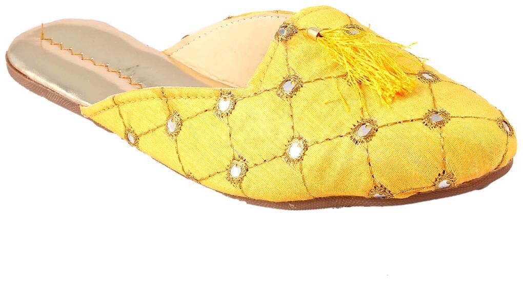 

GERIEF Women Yellow Mules