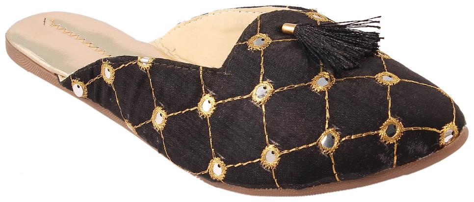 

GERIEF Women Black Mules