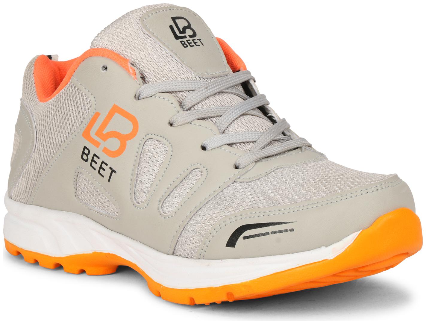 

BEET LOOKS Men Lighweight and Comfortable Running Shoes ( Grey )