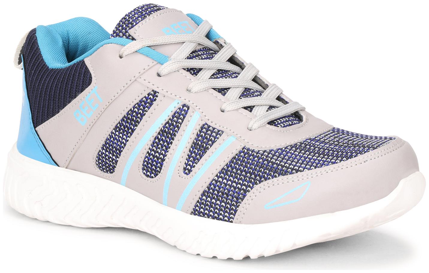 

BEET LOOKS Men Lighweight and Comfortable Running Shoes ( Grey )