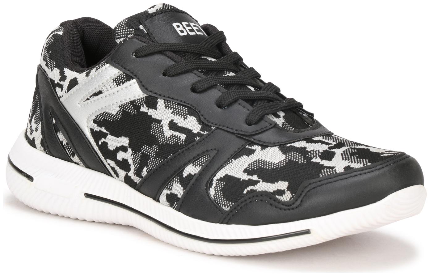 

BEET LOOKS Men Lighweight and Comfortable Running Shoes ( Black )