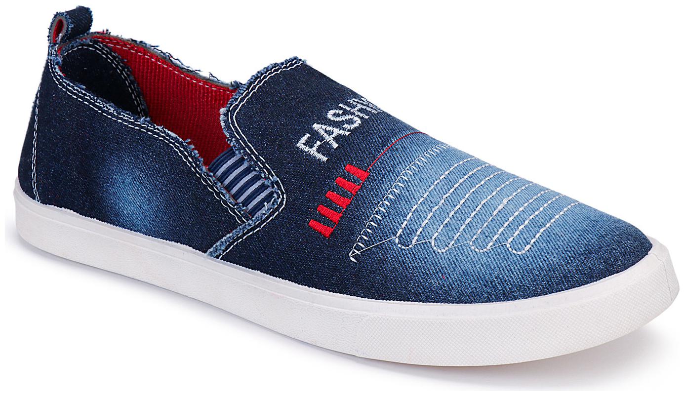 

BERSACHE Men Blue Loafers - BLUE-3204 - ORIFWSH-3204