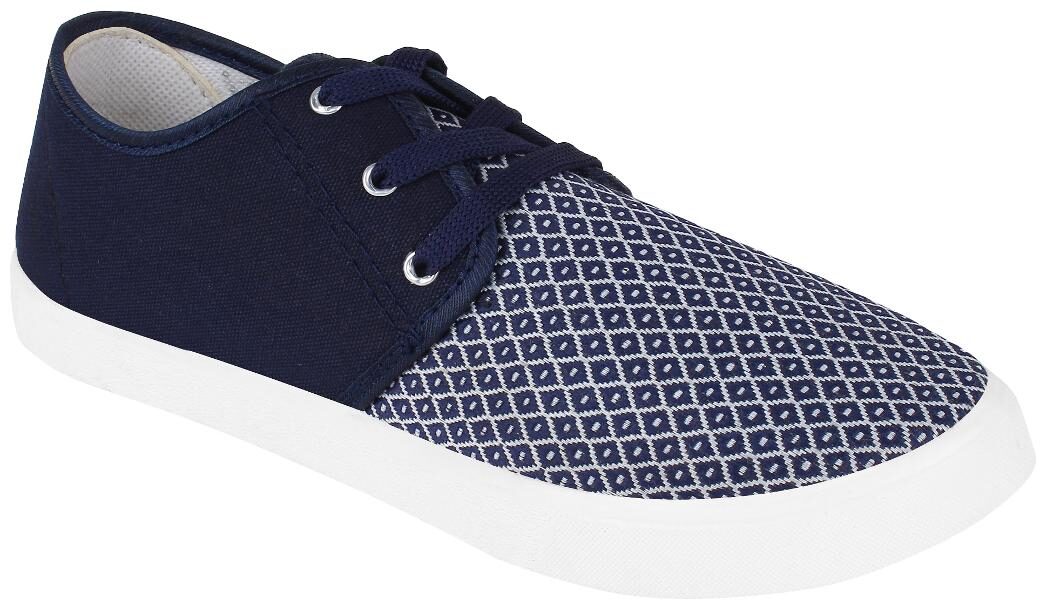 

BERSACHE Men Blue Sneakers