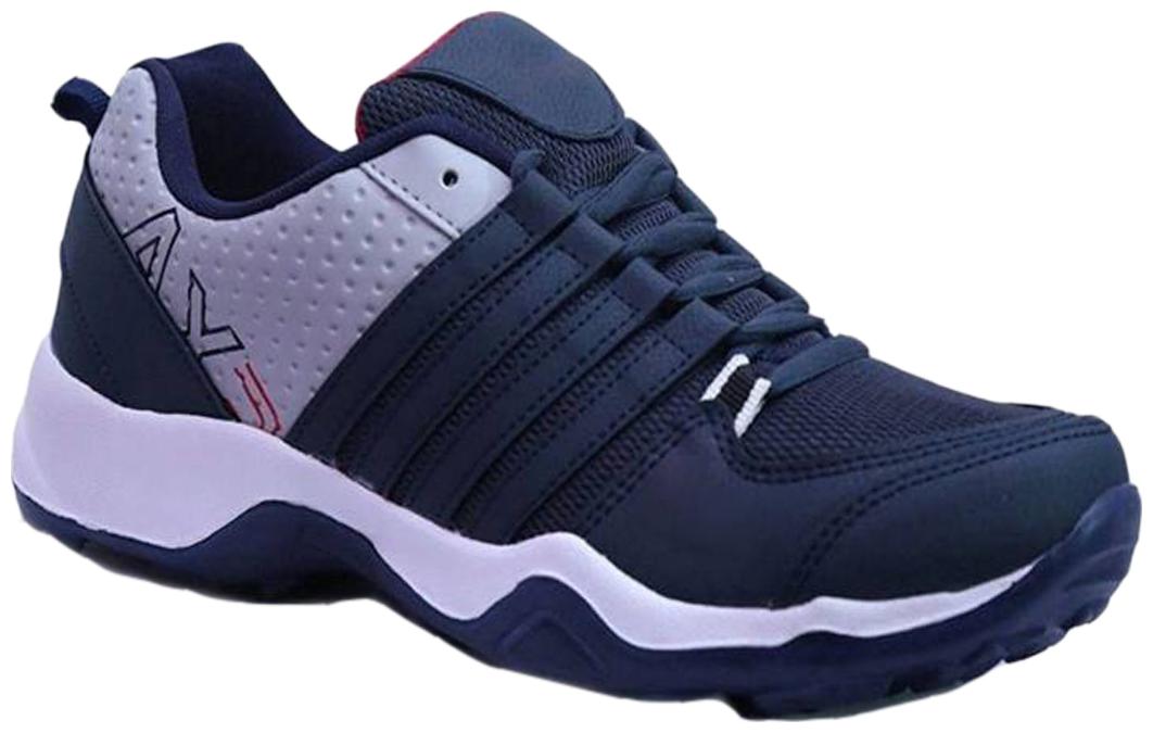 

BERSACHE Men Running Shoes ( Blue )