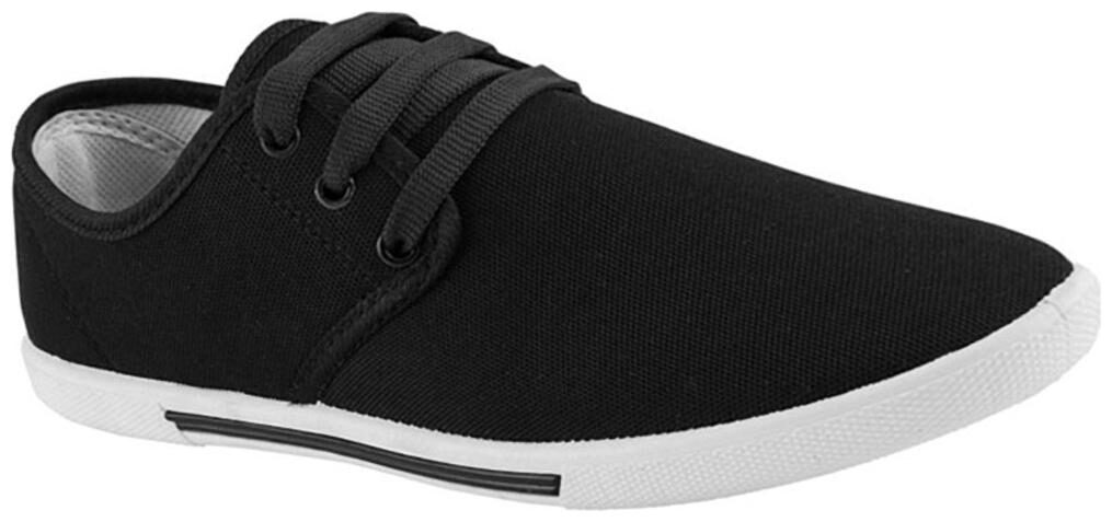 

BERSACHE Men Black Sneakers