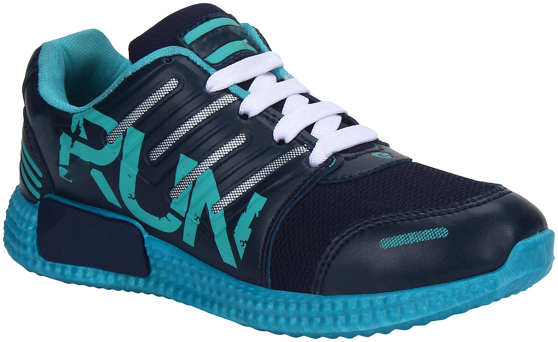 

BERSACHE Men Running Shoes ( Blue )