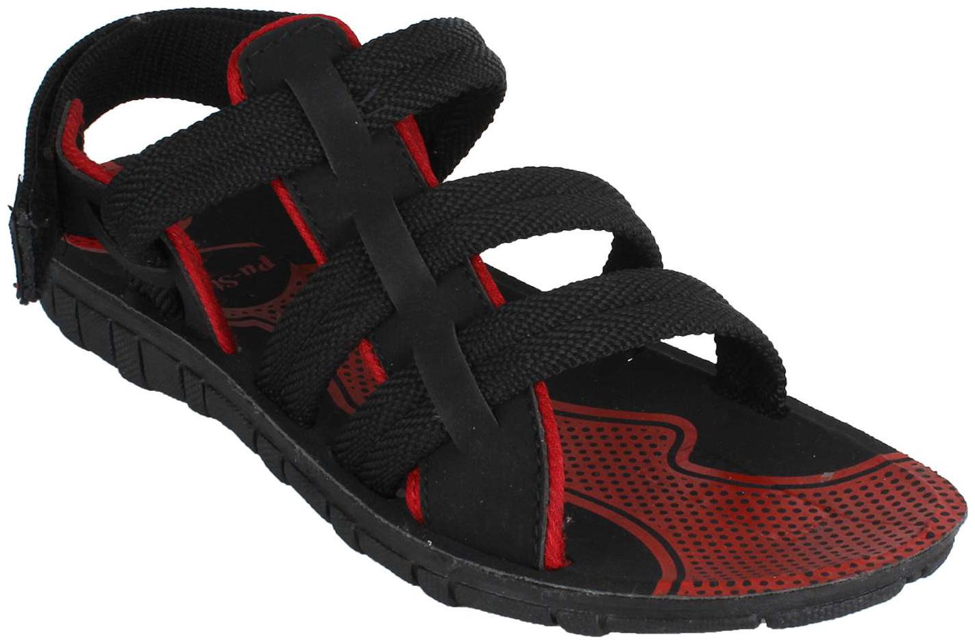 

Bersache Men Black-830 Casaul Sandal