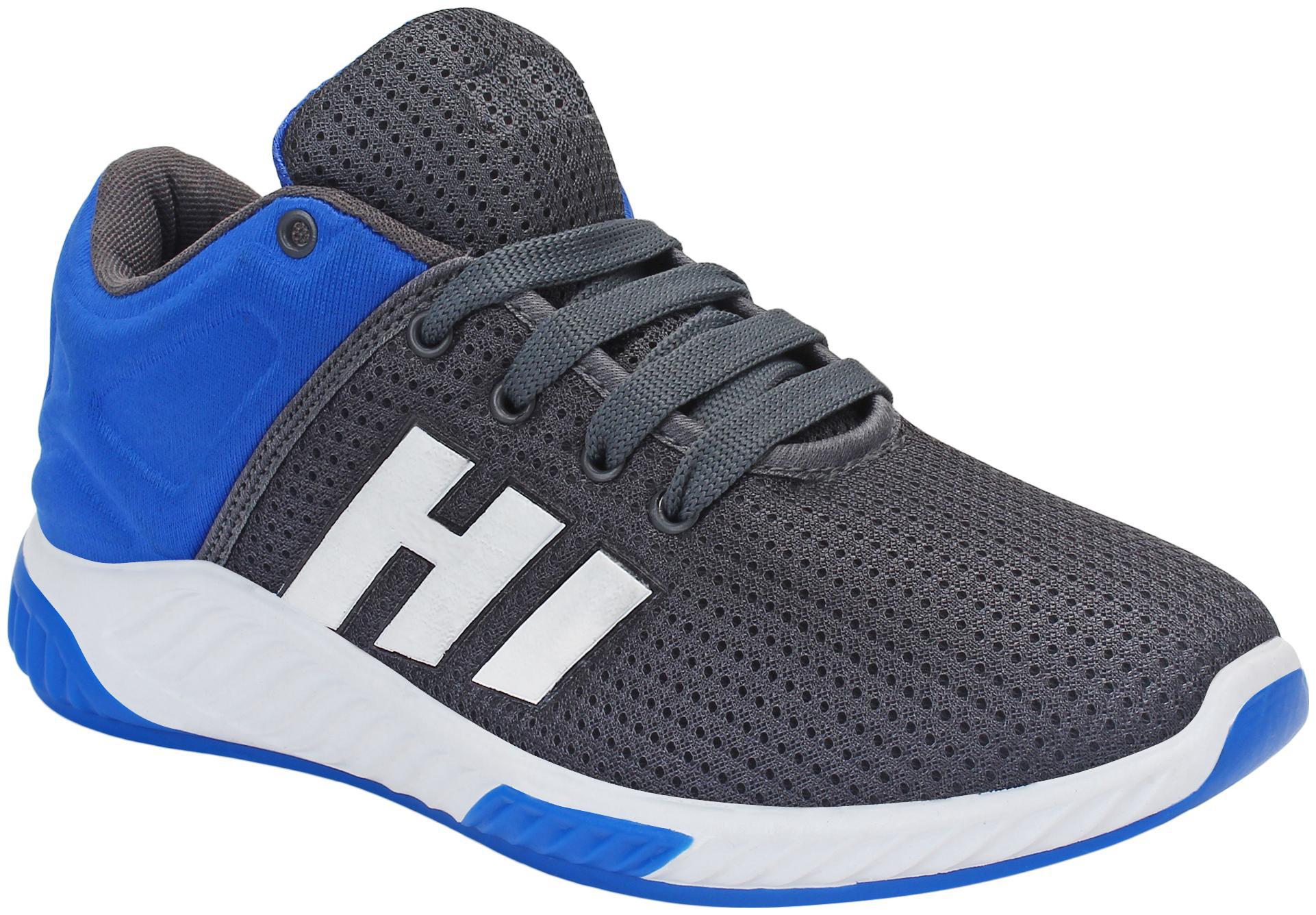 

BERSACHE Men Running Shoes ( Black )