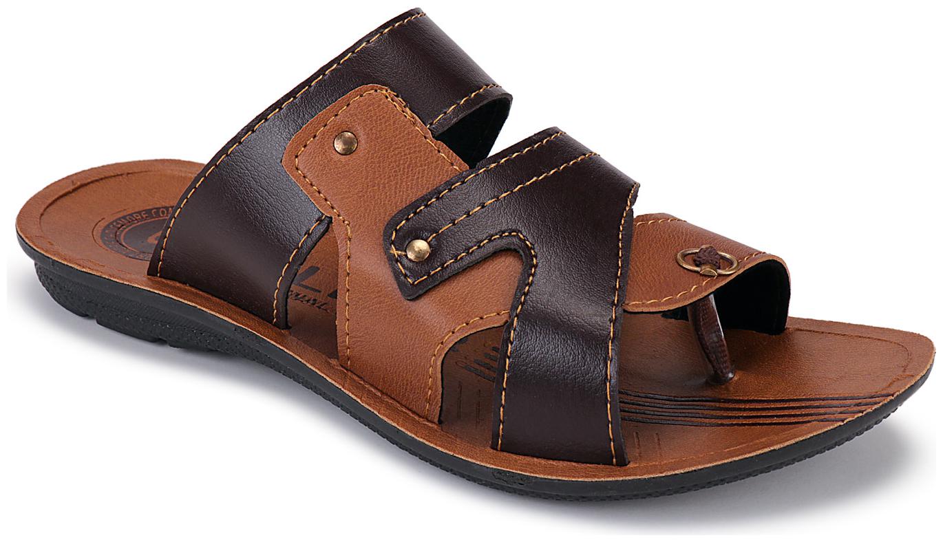 

BERSACHE Men Brown Sandals