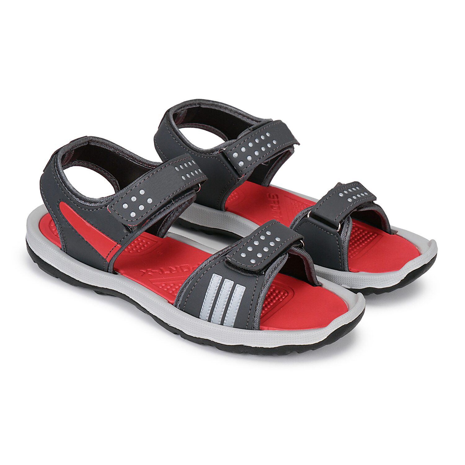 

BERSACHE Men Red Sandals