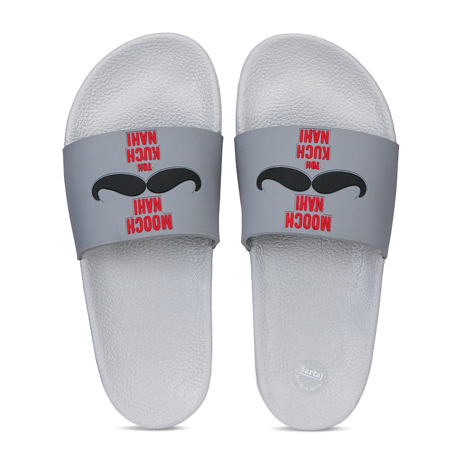 

BERSACHE Men Grey Flip-Flops - 1 Pair
