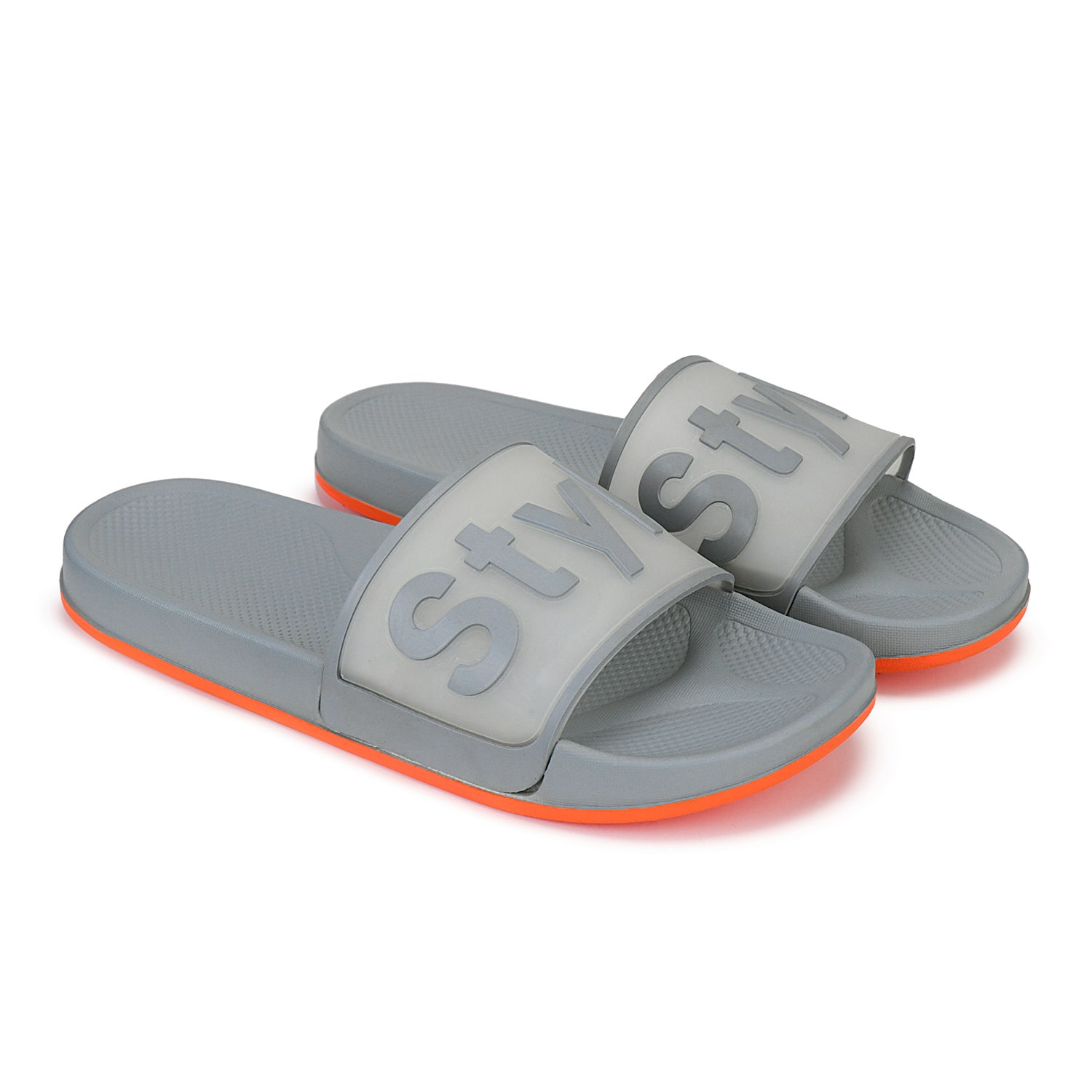 

BERSACHE Men Grey Flip-Flops - 1 Pair