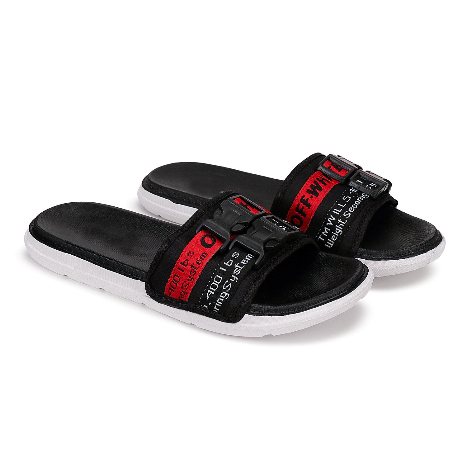 

BERSACHE Men Black Flip-Flops - 1 Pair