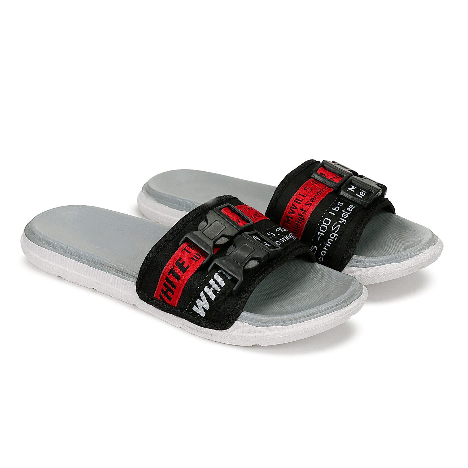 

BERSACHE Men Grey Flip-Flops - 1 Pair