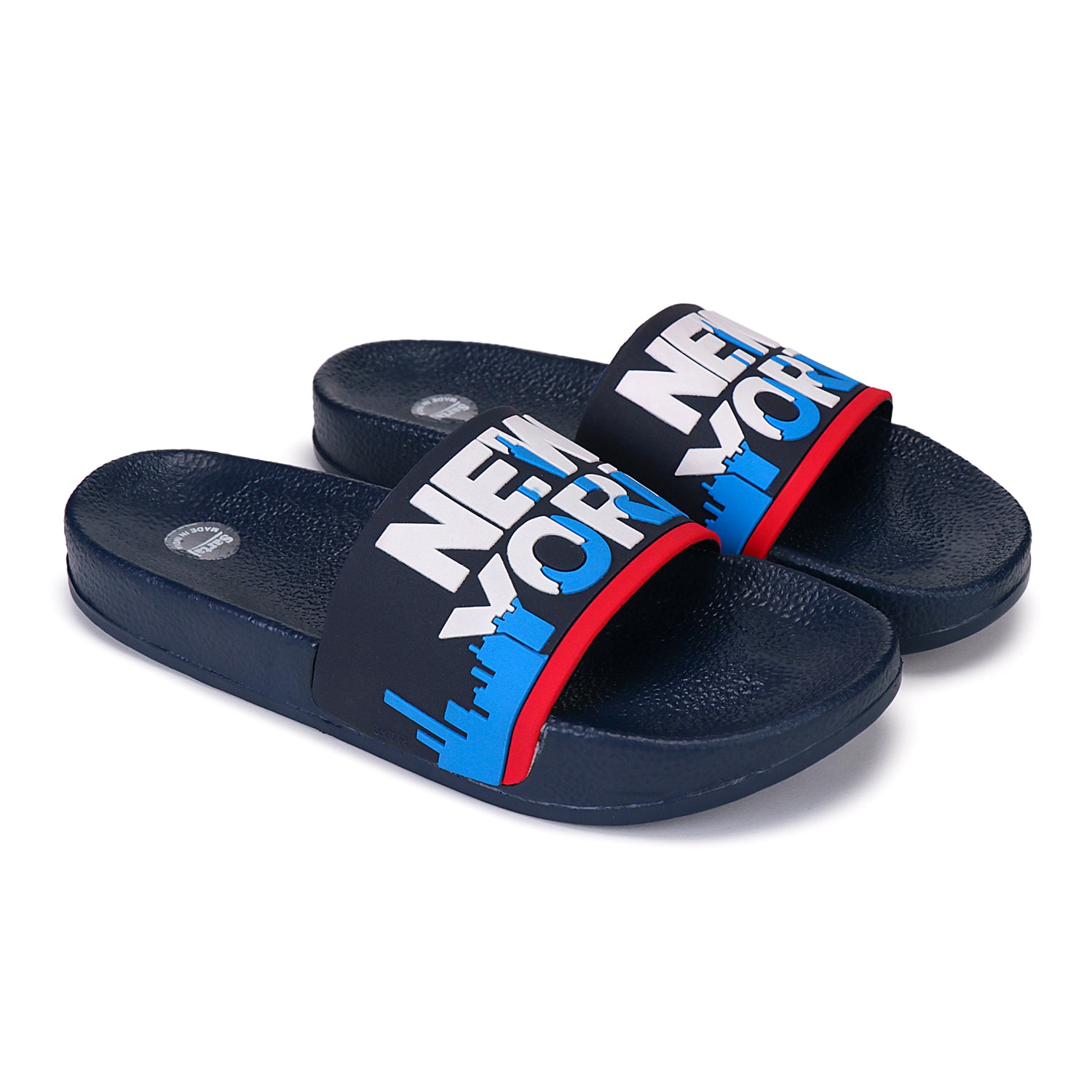 

BERSACHE Men Black Flip-Flops - 1 Pair
