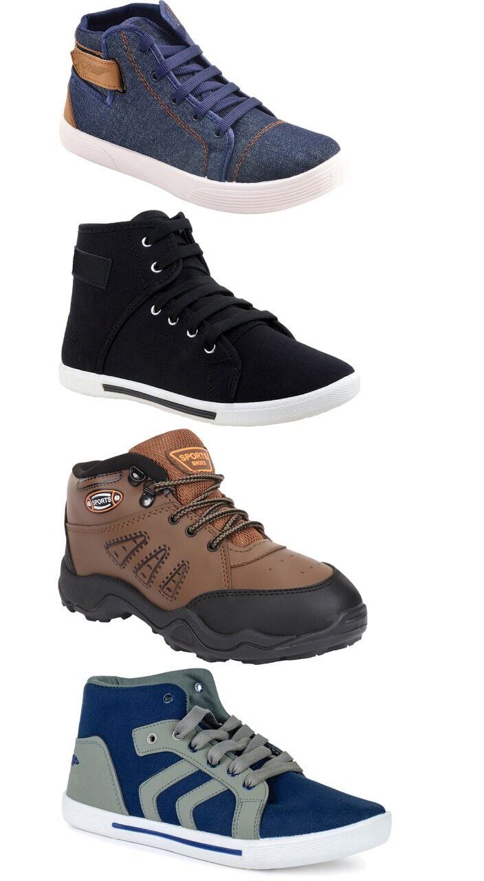 

BERSACHE Men Multi-Color Sneakers
