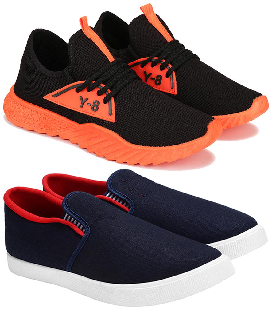 

BERSACHE Men Combo(O)-1634-466 Running Shoes ( Multi-Color )