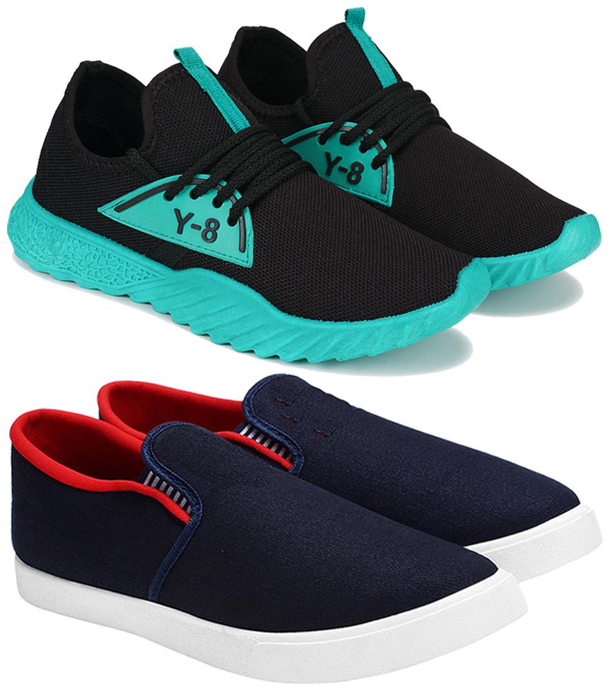 

BERSACHE Men Combo(O)-1632-466 Running Shoes ( Multi-Color )