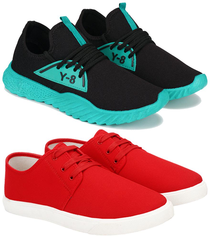 

BERSACHE Men Combo(O)-1632-1077 Running Shoes ( Multi-Color )