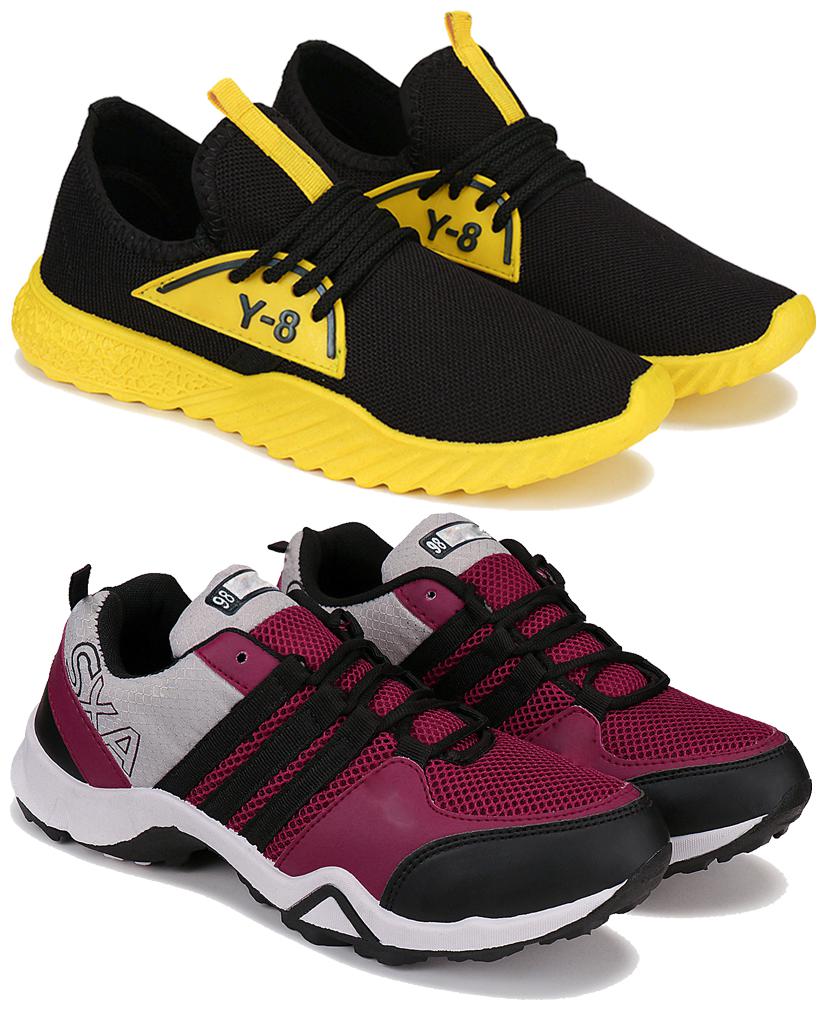 

BERSACHE Men Combo(O)-1635-1661 Running Shoes ( Multi-Color )