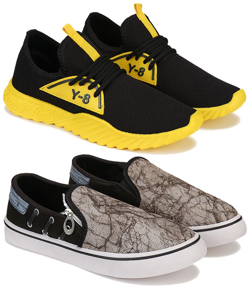 

BERSACHE Men Combo(O)-1635-1640 Running Shoes ( Multi-Color )