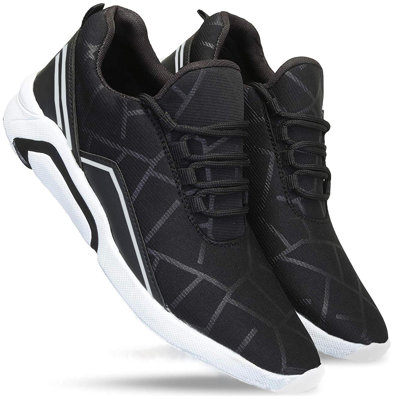 

BERSACHE Men Black-1242 Running Shoes ( Black )