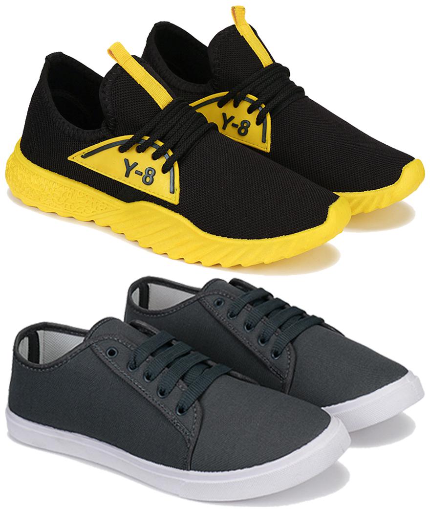 

BERSACHE Men Combo(O)-1635-1504 Running Shoes ( Multi-Color )