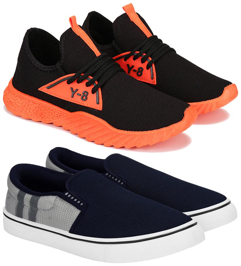 

BERSACHE Men Combo(O)-1634-3005 Running Shoes ( Multi-Color )