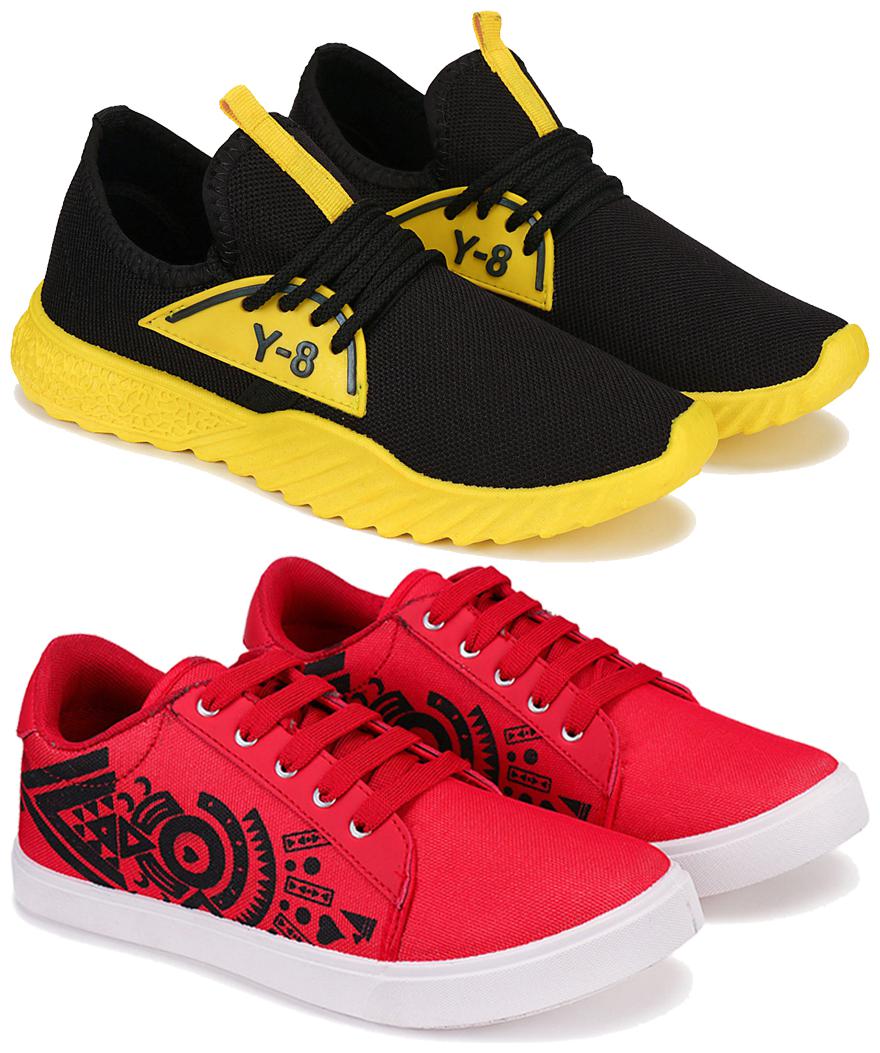 

BERSACHE Men Combo(O)-1635-1258 Running Shoes ( Multi-Color )