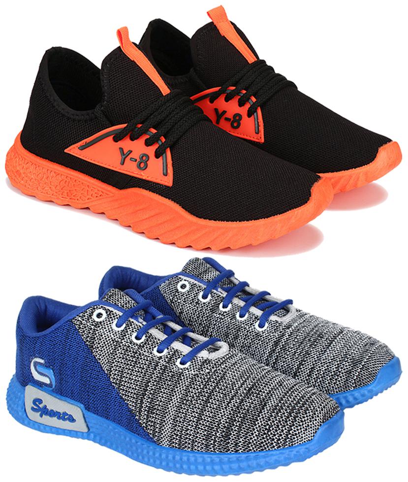 

BERSACHE Men Multicolor-1634-742 Running Shoes ( Multi-Color )