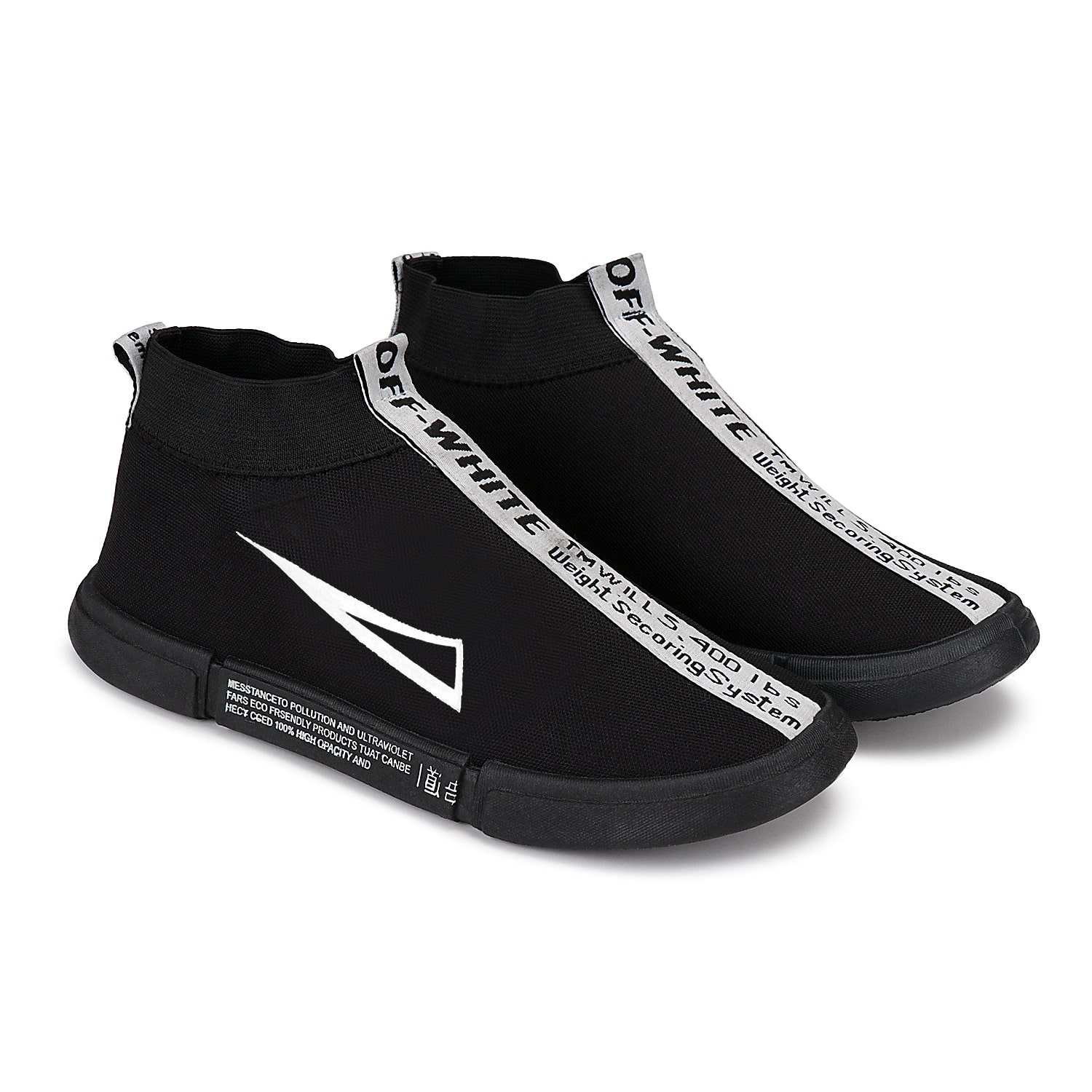 

BERSACHE Men ORIFWSH-1620 Running Shoes ( Black )
