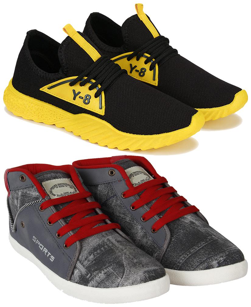 

BERSACHE Men Multicolor-1635-285 Running Shoes ( Multi-Color )