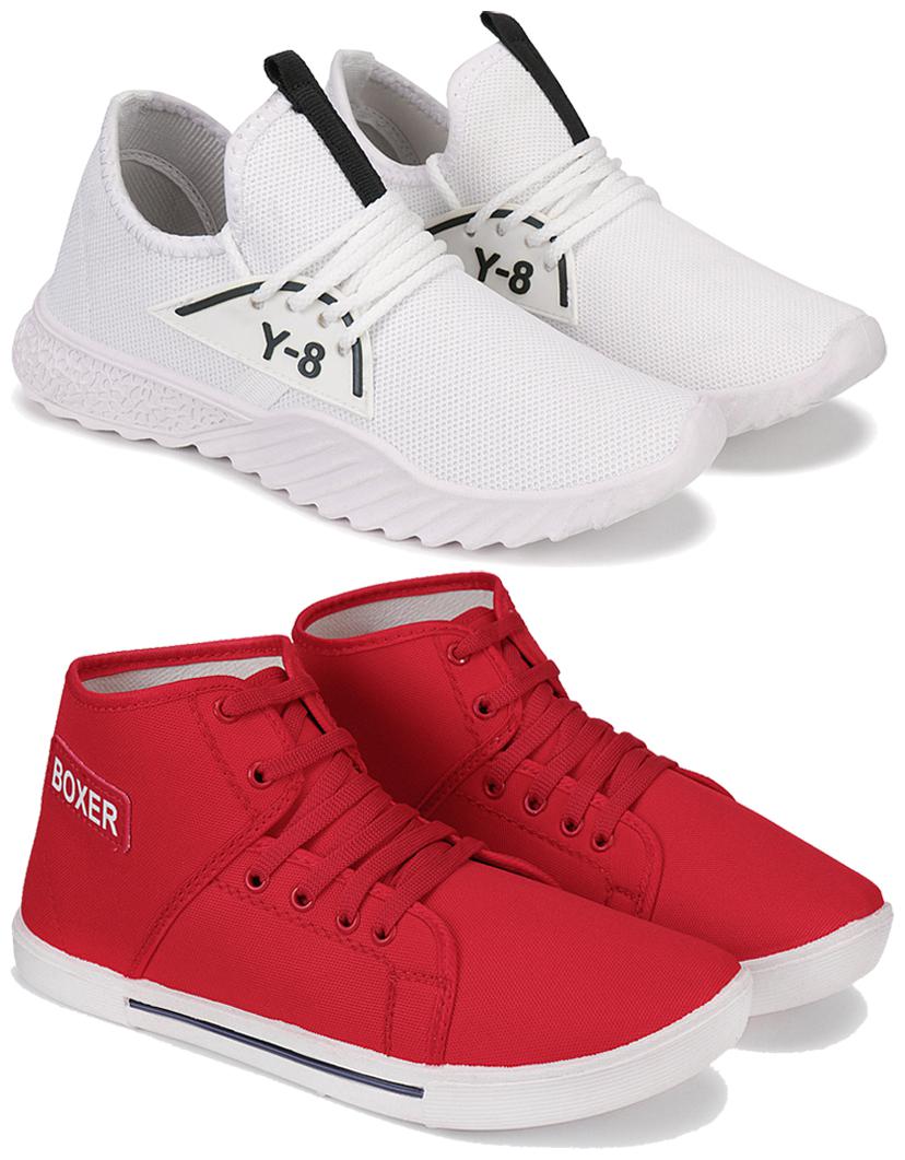 

BERSACHE Men Combo(O)-1636-1578 Running Shoes ( Multi-Color )