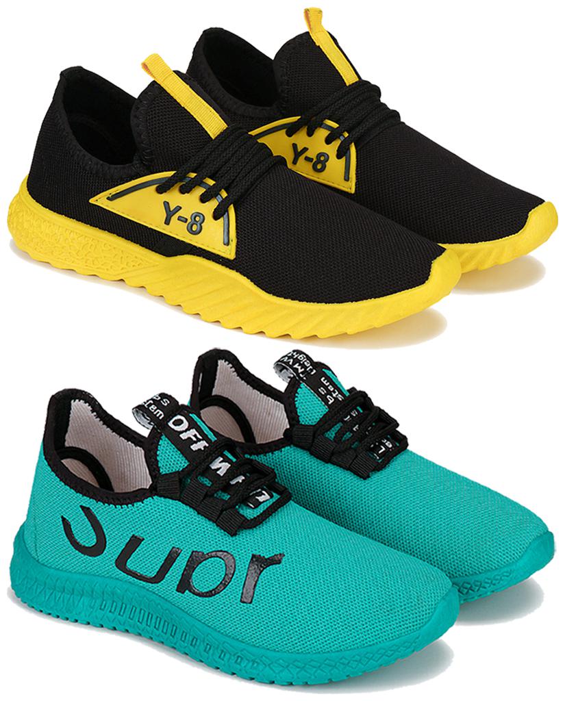 

BERSACHE Men Combo(O)-1635-1617 Running Shoes ( Multi-Color )