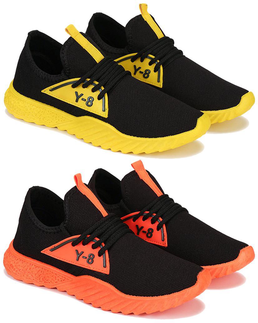 

BERSACHE Men Combo(O)-1635-1634 Running Shoes ( Multi-Color )