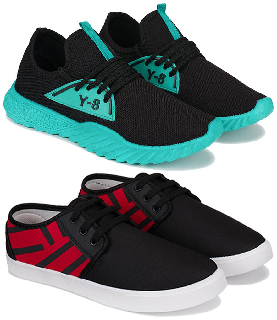 

BERSACHE Men Combo(O)-1632-1506 Running Shoes ( Multi-Color )