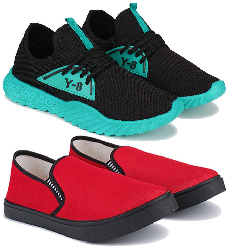

BERSACHE Men Combo(O)-1632-1140 Running Shoes ( Multi-Color )