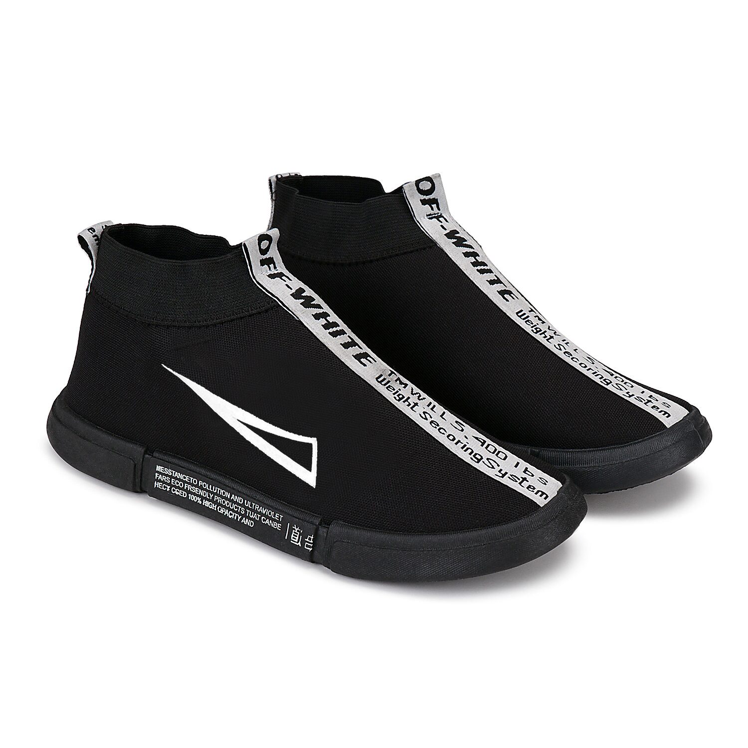 

BERSACHE Men ORIFWSH-1620 Running Shoes ( Black )