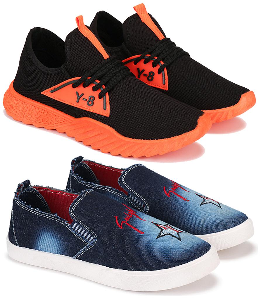 

BERSACHE Men Combo(O)-1634-1218 Running Shoes ( Multi-Color )