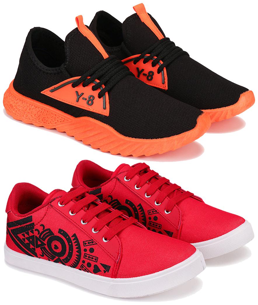 

BERSACHE Men Combo(O)-1634-1258 Running Shoes ( Multi-Color )